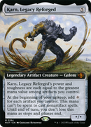 Karn, Legacy Reforged (MAT-184) [March of the Machine: The Aftermath]: (Extended Art)