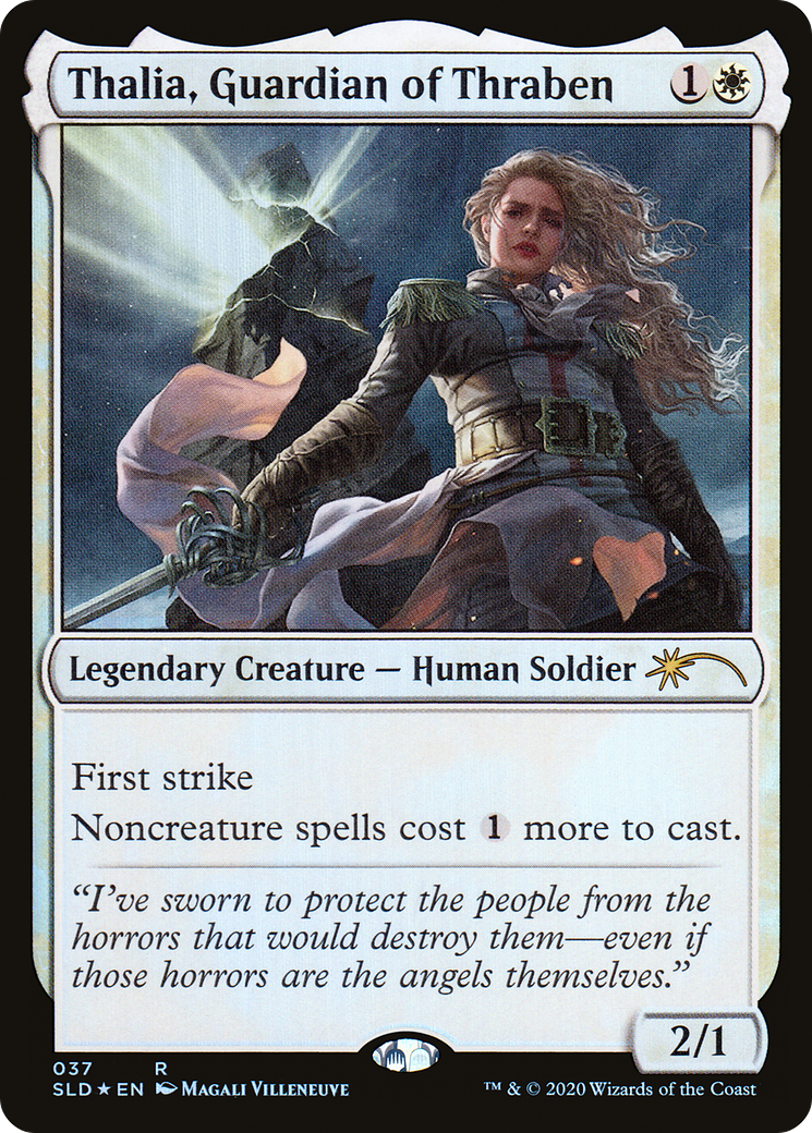 Thalia, Guardian of Thraben (SLD-037) [Secret Lair Drop] Foil