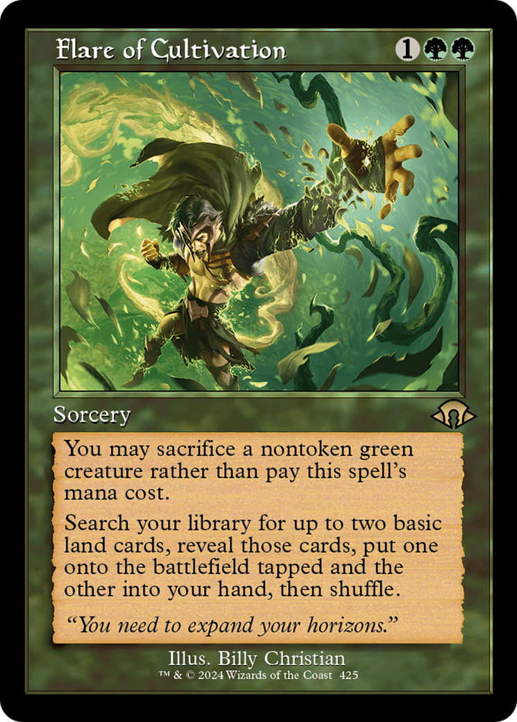 Flare of Cultivation (MH3-425) [Modern Horizons 3] Foil