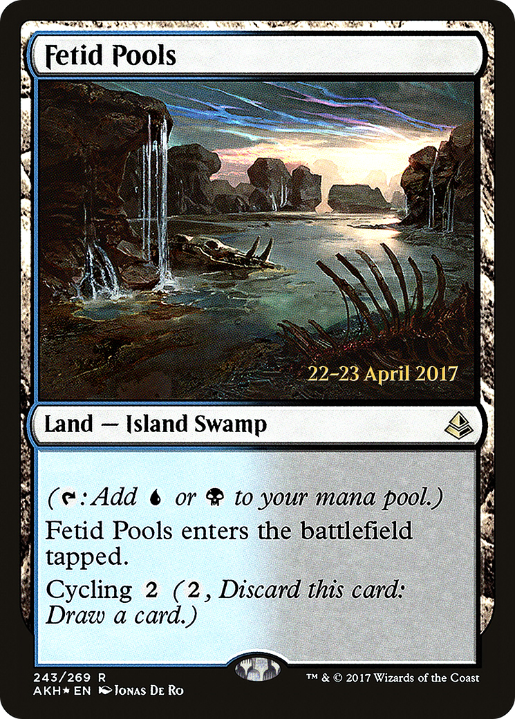Fetid Pools (PRE-243S) [Amonkhet Promos] Foil
