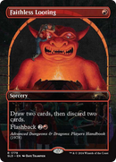 Faithless Looting (SLD-1779) [Secret Lair Drop] (Borderless)