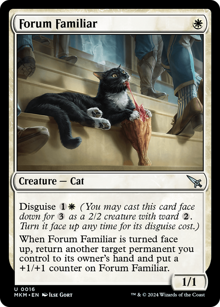 Forum Familiar (MKM-016) [Murders at Karlov Manor] Foil
