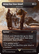 Buried Alive (SLD-1673) [Secret Lair Drop] / Bring Out Your Dead! (Borderless) Foil