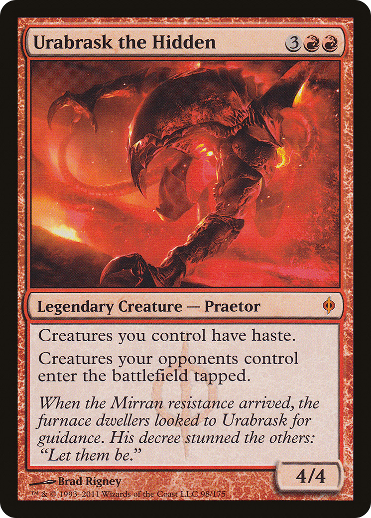 Urabrask the Hidden (NPH-098) [New Phyrexia]
