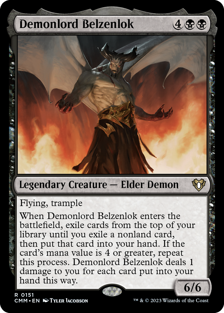 Demonlord Belzenlok (CMM-151) [Commander Masters]