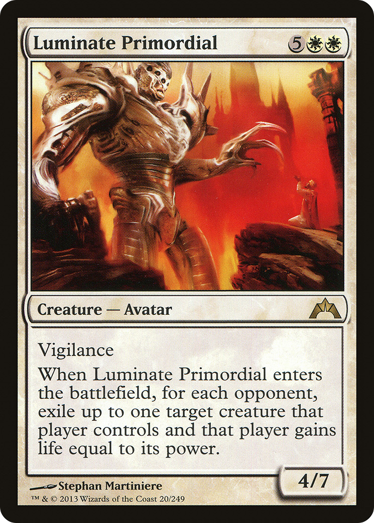 Luminate Primordial (GTC-020) [Gatecrash] Foil