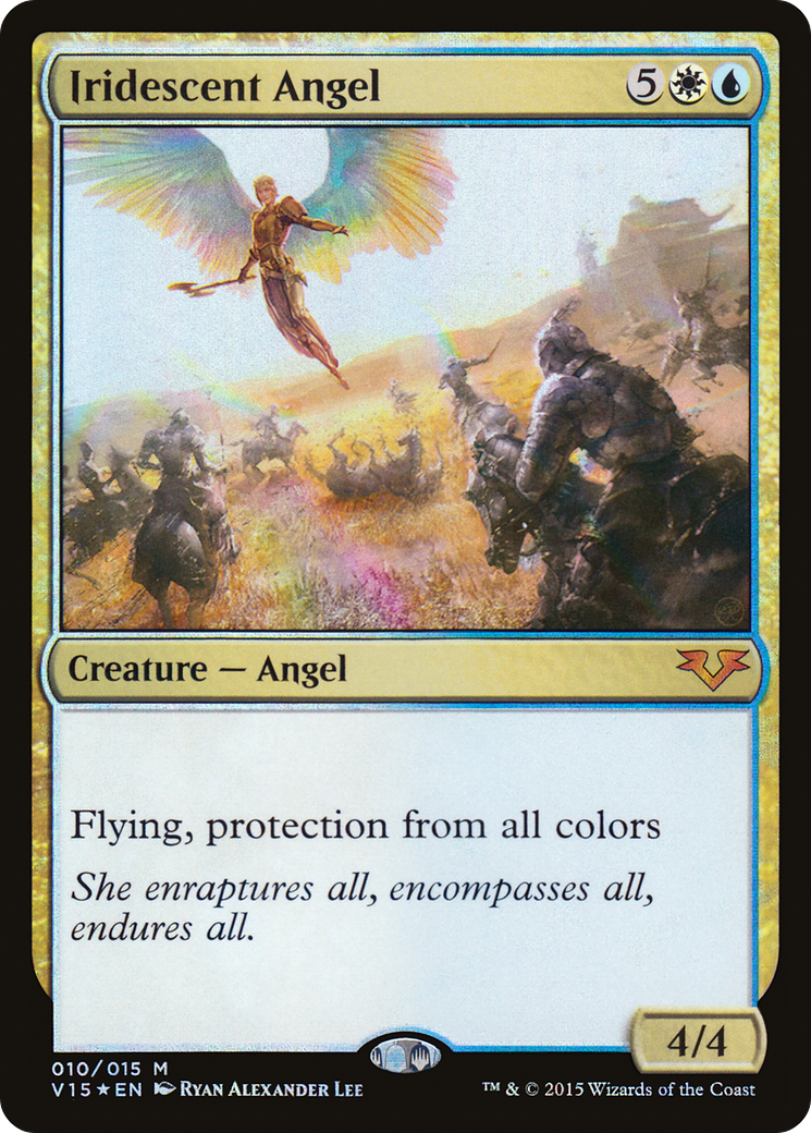 Iridescent Angel (V15-010) [From the Vault: Angels] Foil