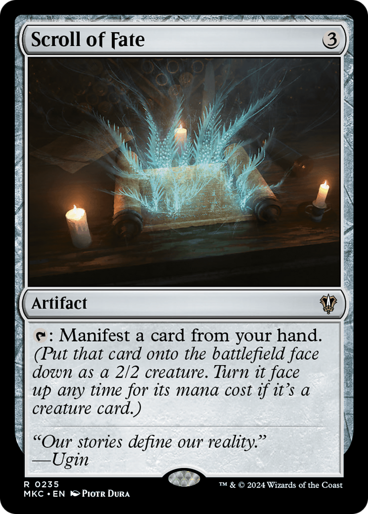 Scroll of Fate (MKC-235) [Murders at Karlov Manor Commander]