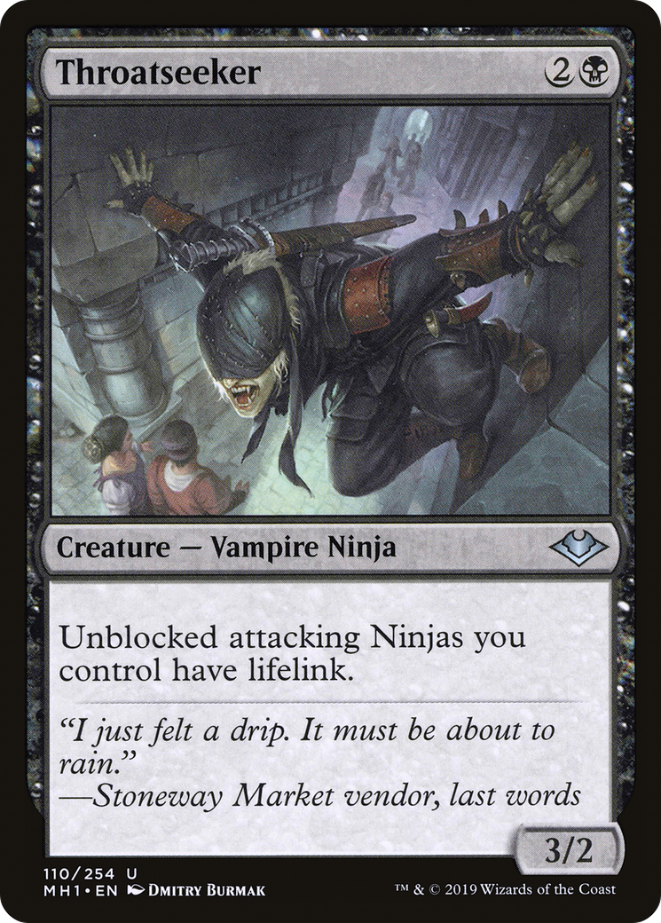 Throatseeker (MH1-110) [Modern Horizons] Foil