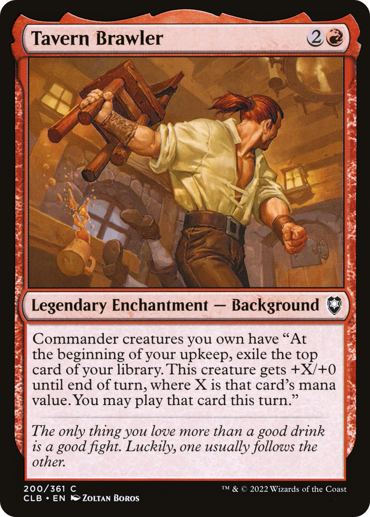 Tavern Brawler (CLB-200) [Commander Legends: Battle for Baldur's Gate]