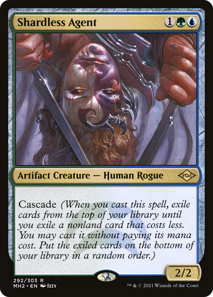 Shardless Agent (MH2-292) [Modern Horizons 2] Foil