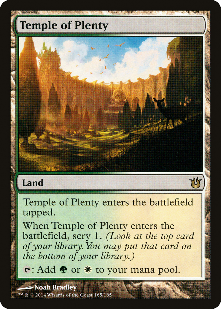 Temple of Plenty (BNG-165) [Born of the Gods]