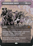 Overwhelming Forces (OTP-069) [Breaking News] (Borderless) Foil