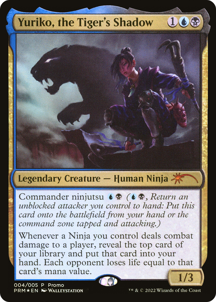 Yuriko, the Tiger's Shadow (UMP-004) [Year of the Tiger 2022] Foil