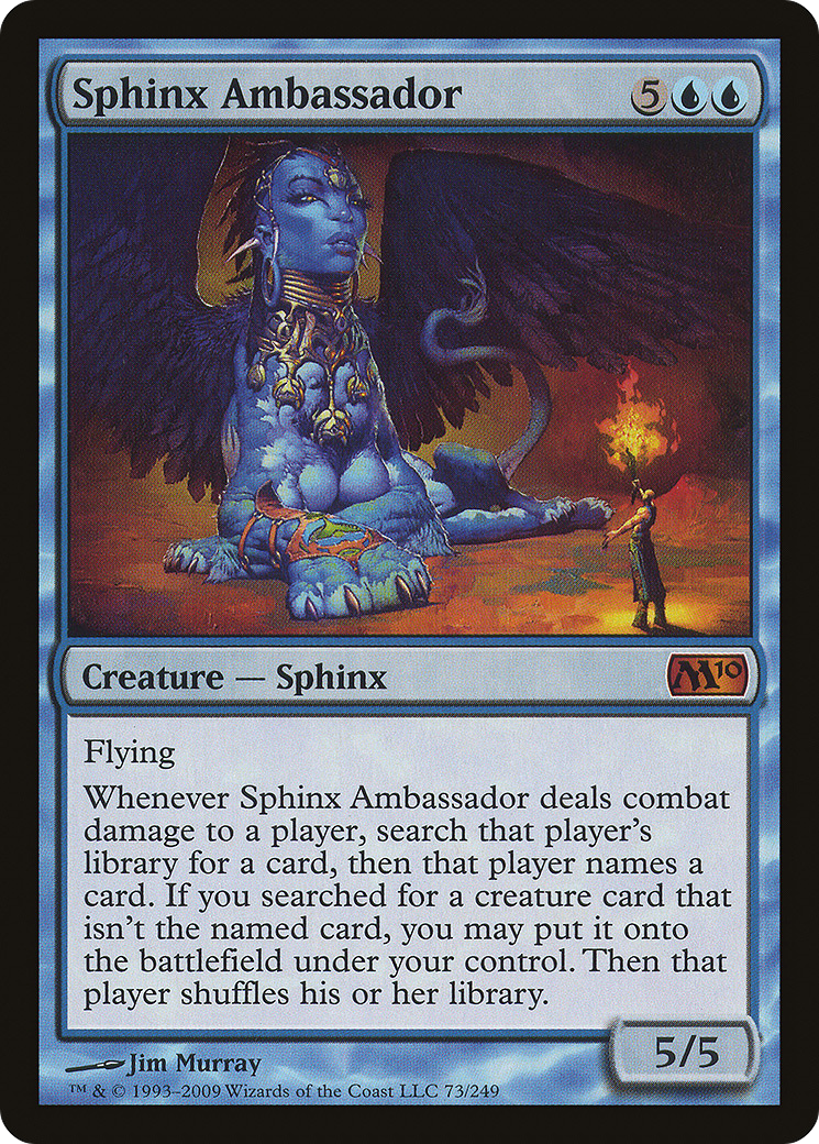 Sphinx Ambassador (M10-073) [Magic 2010]