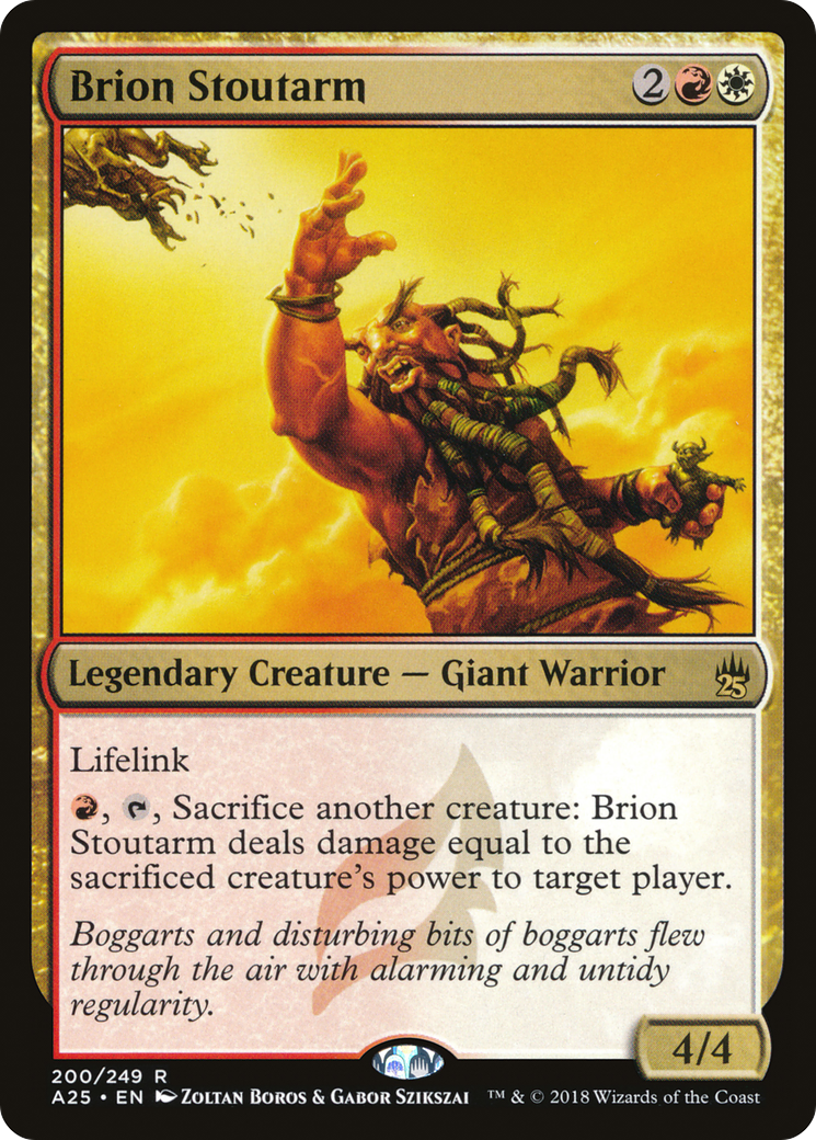 Brion Stoutarm (A25-200) [Masters 25] Foil