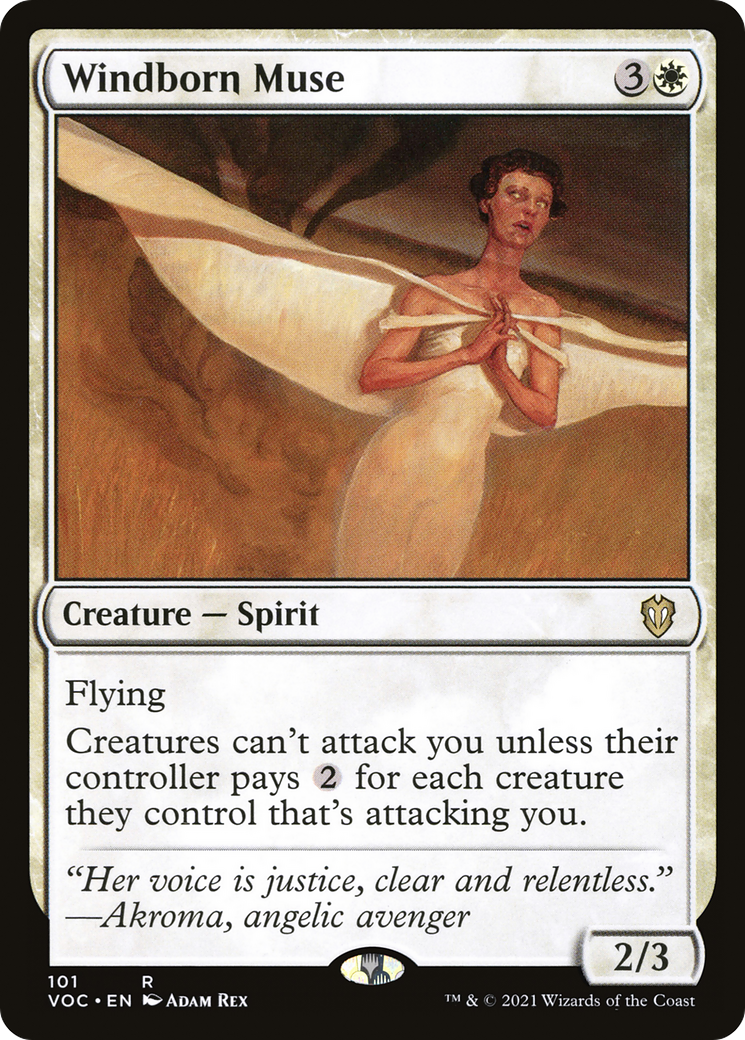 Windborn Muse (VOC-101) [Crimson Vow Commander]