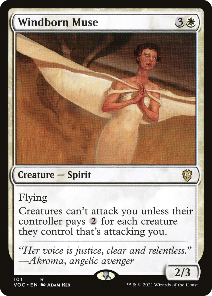 Windborn Muse (VOC-101) [Crimson Vow Commander]