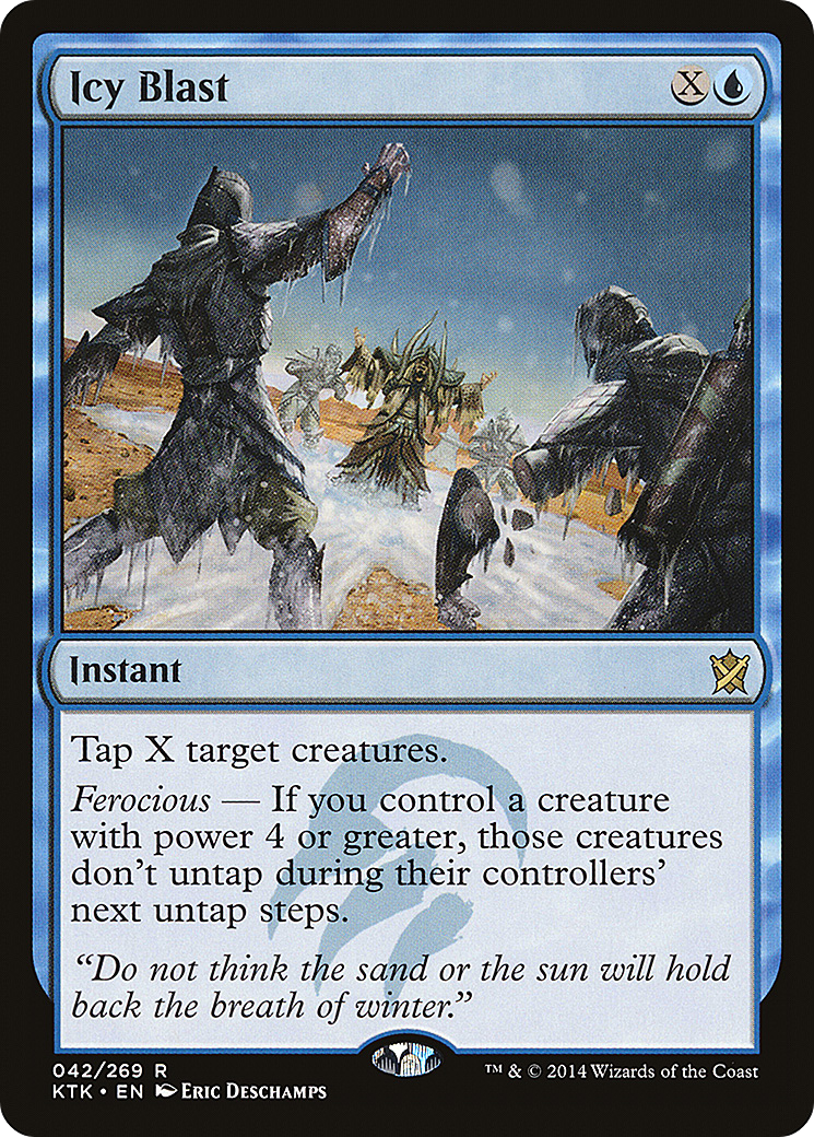 Icy Blast (KTK-042) [Khans of Tarkir]