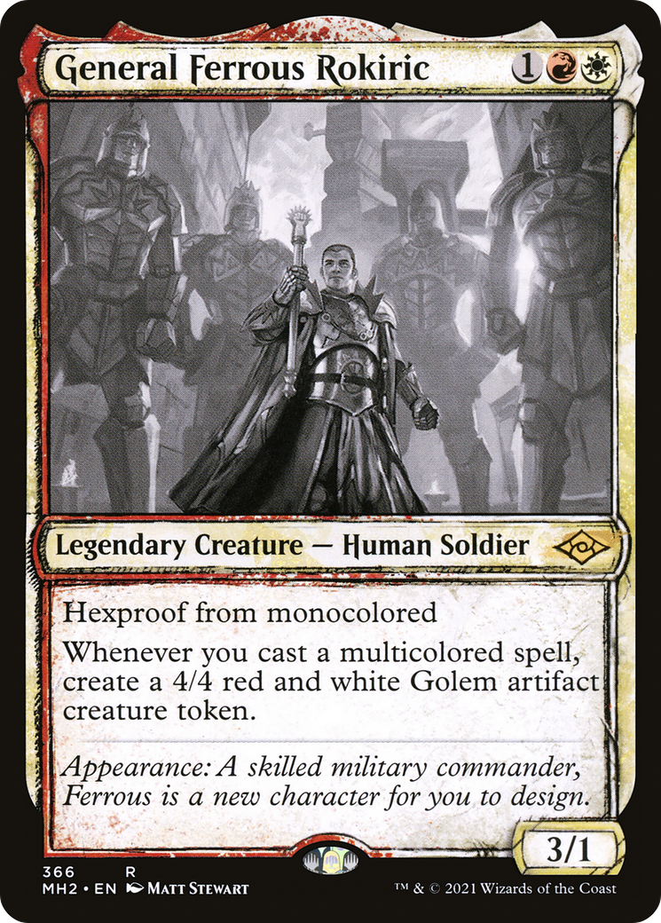 General Ferrous Rokiric (Showcase) (MH2-366) [Modern Horizons 2]
