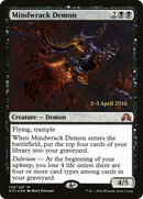 Mindwrack Demon (PRE-124S) [Shadows over Innistrad Promos] Foil