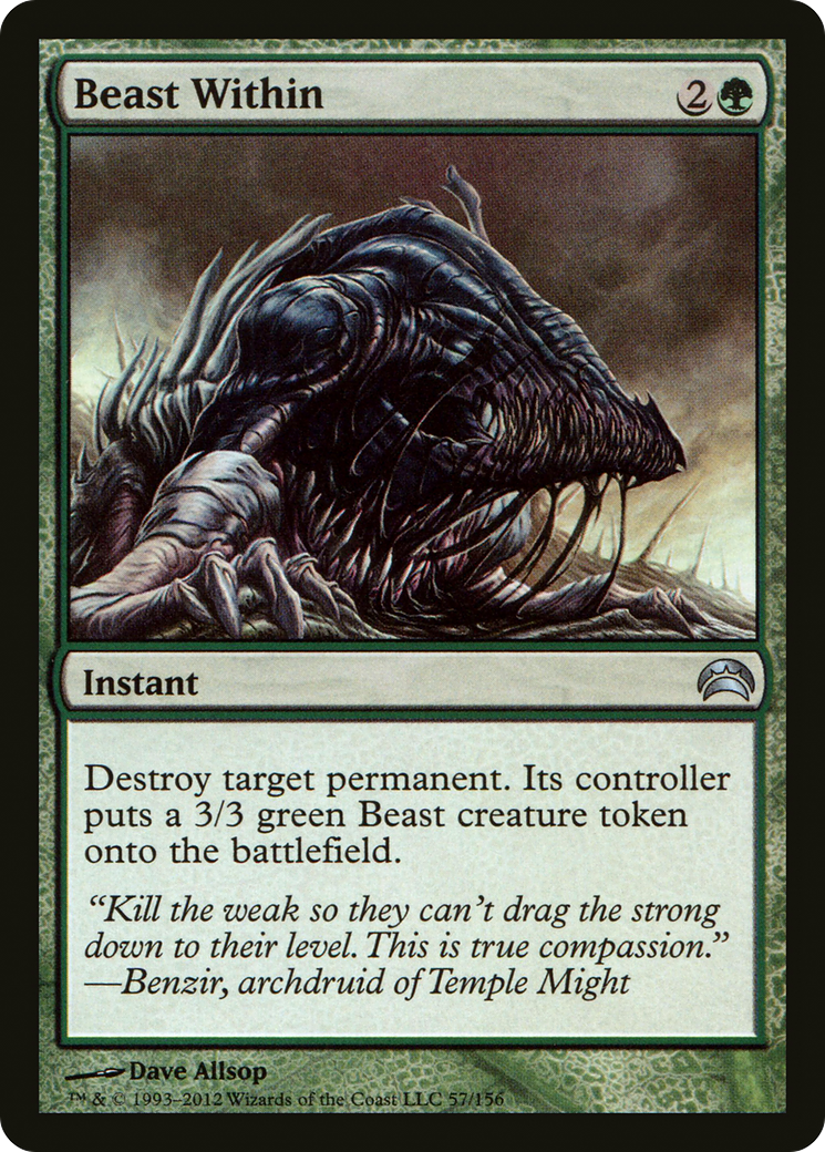 Beast Within (PC2-057) [Planechase 2012]