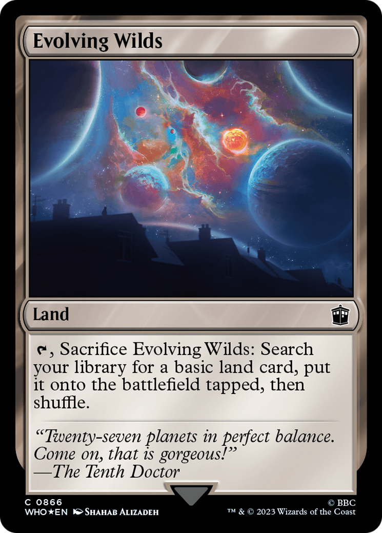 Evolving Wilds (WHO-866) [Doctor Who] Foil