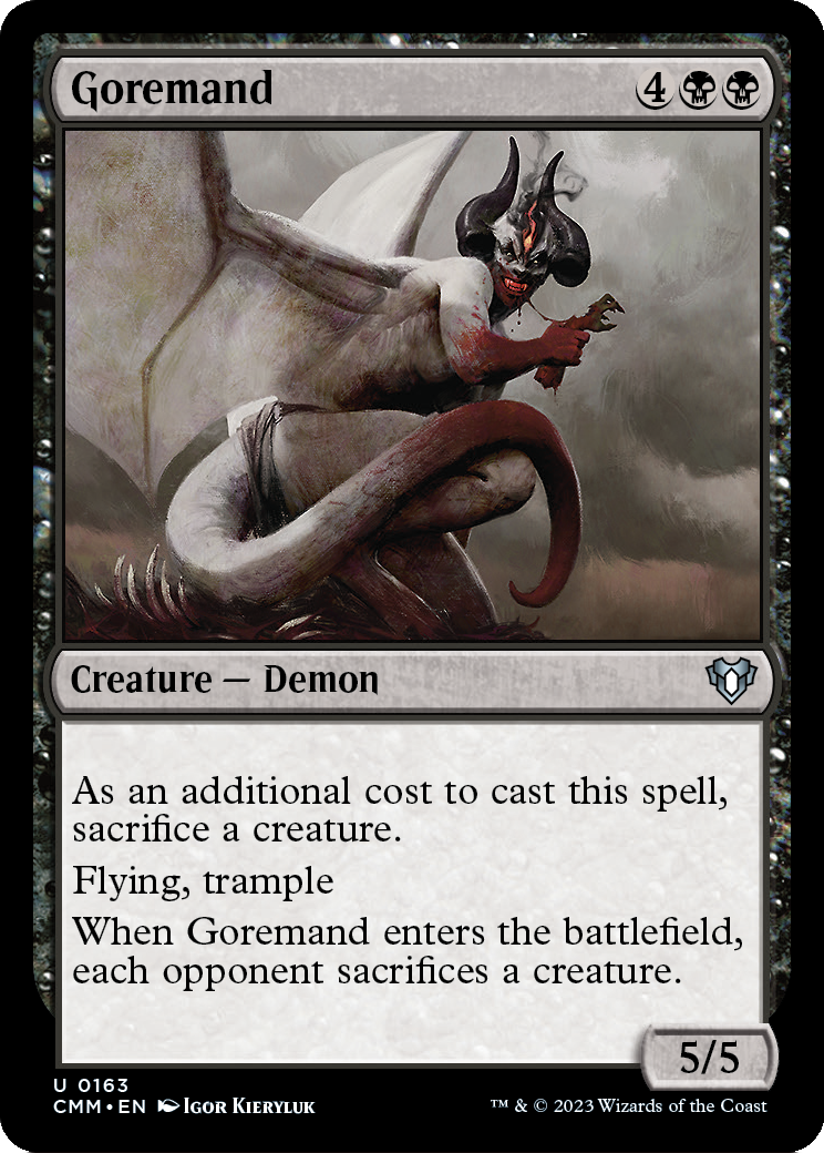 Goremand (CMM-163) [Commander Masters]
