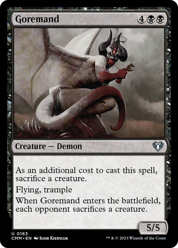 Goremand (CMM-163) [Commander Masters]