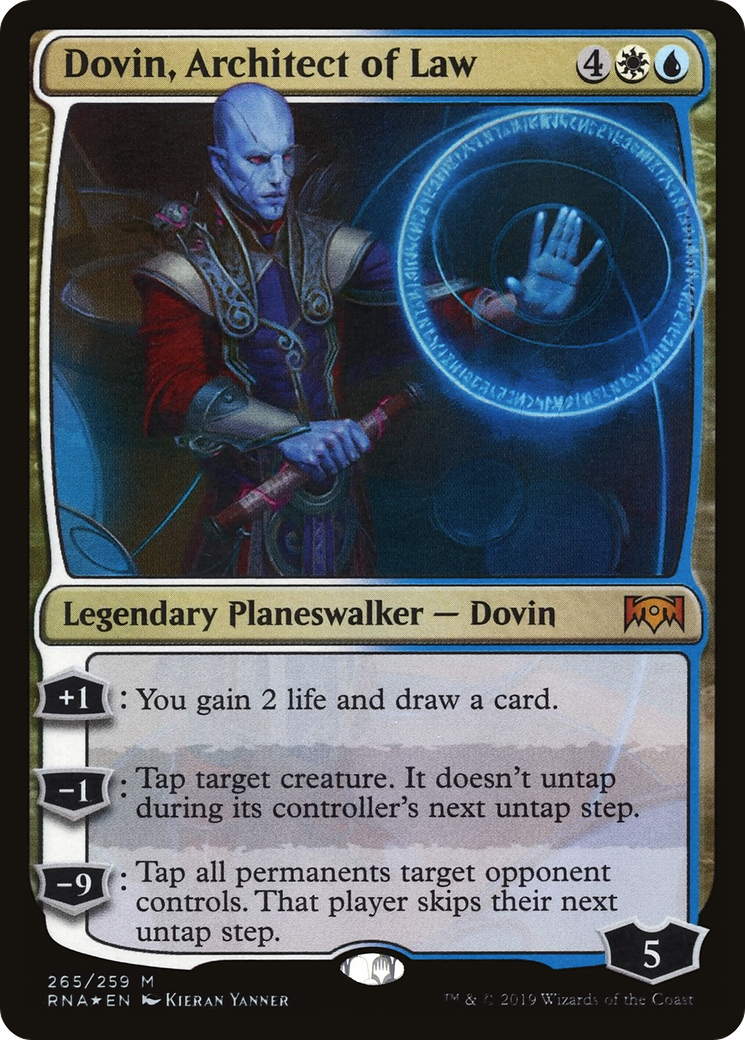 Dovin, Architect of Law (RNA-265) [Ravnica Allegiance] Foil