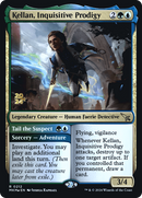 Kellan, Inquisitive Prodigy // Tail the Suspect (PRE-212S) [Murders at Karlov Manor Promos] Foil
