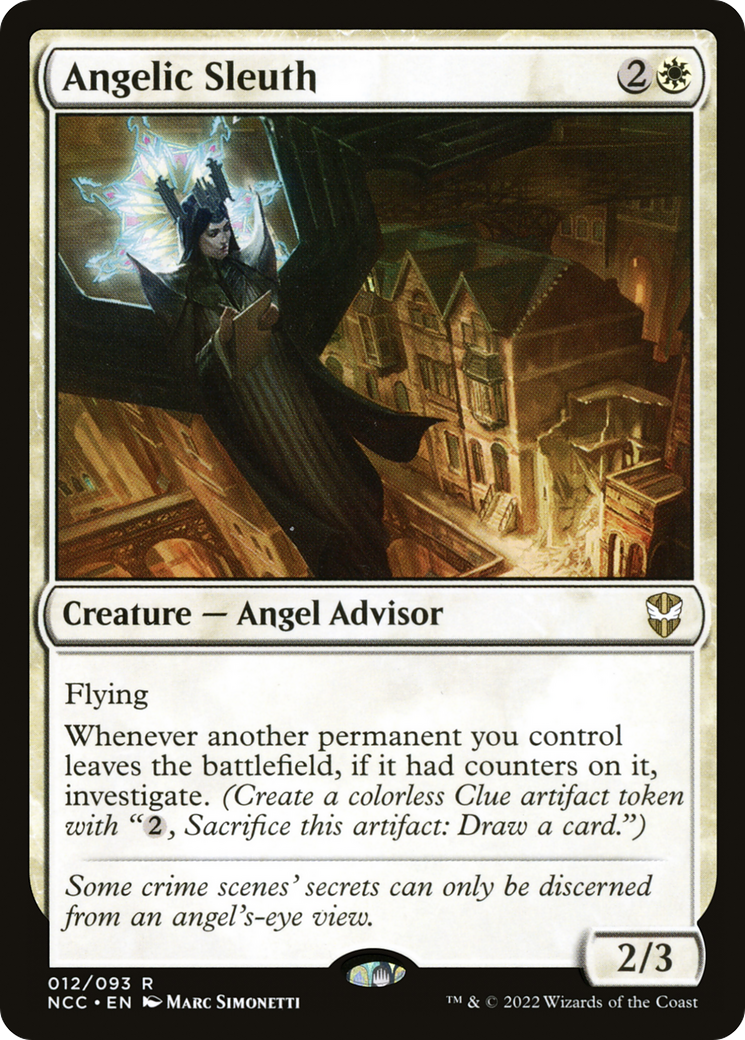 Angelic Sleuth (NCC-012) [New Capenna Commander]