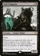 Bold Plagiarist (C21-037) [Commander 2021]