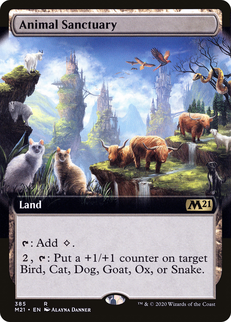 Animal Sanctuary (M21-385) [Core Set 2021]: (Extended Art)