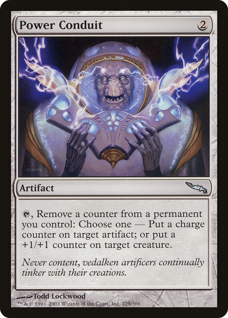Power Conduit (MRD-229) [Mirrodin] Foil