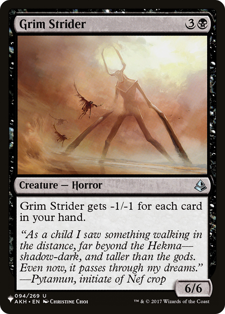 Grim Strider (LIST-AKH-94) [The List]