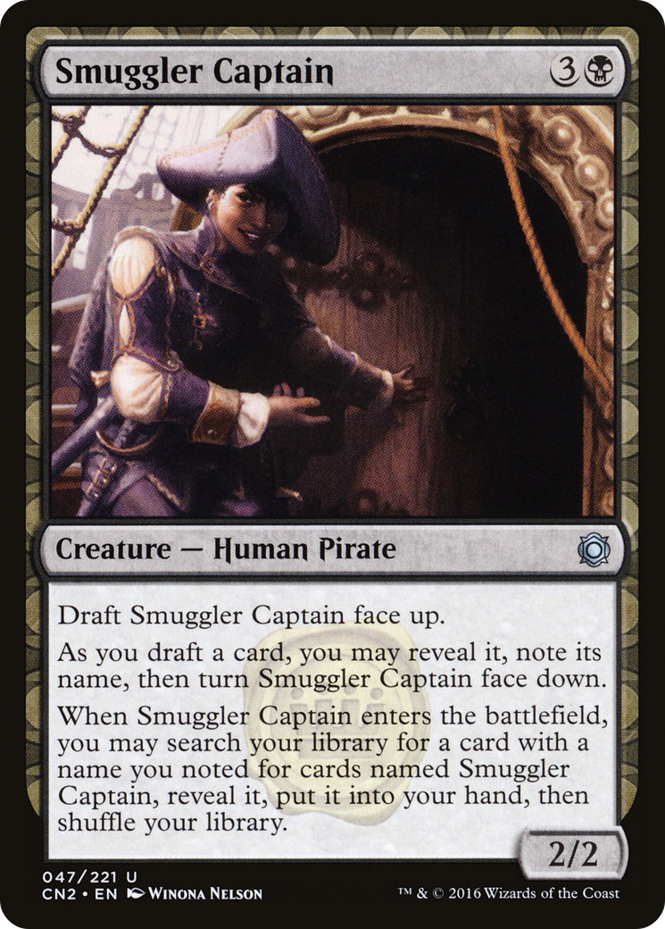 Smuggler Captain (CN2-047) [Conspiracy: Take the Crown]