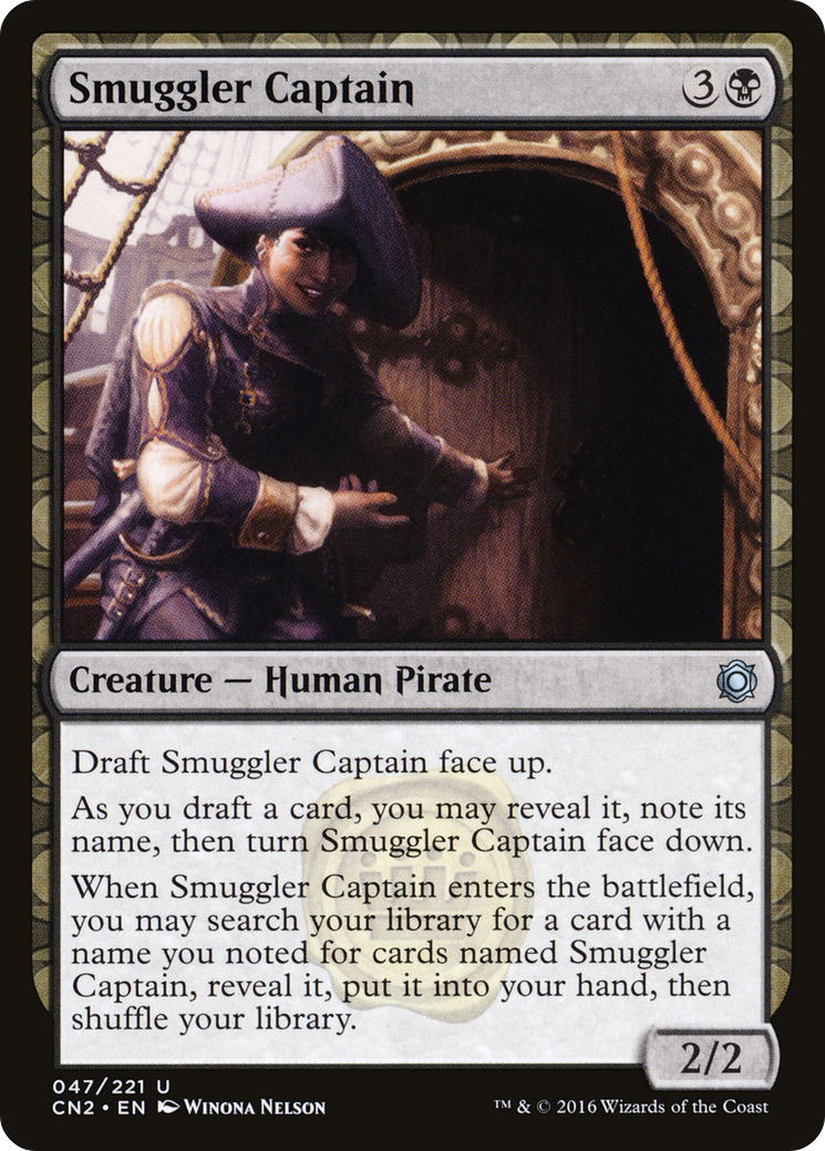 Smuggler Captain (CN2-047) [Conspiracy: Take the Crown]: (draft)