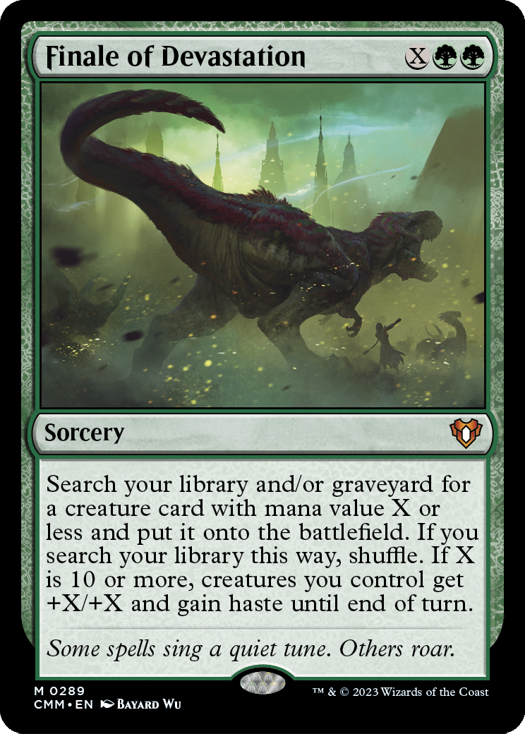 Finale of Devastation (CMM-289) [Commander Masters]