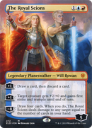The Royal Scions (Borderless) (ELD-272) (Borderless) [Throne of Eldraine]