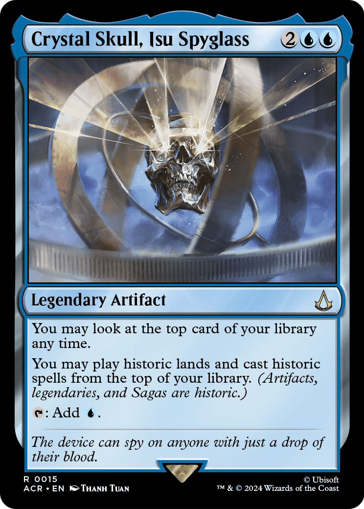 Crystal Skull, Isu Spyglass (ACR-015) [Assassin's Creed] Foil