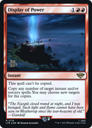 Display of Power (PRE-119S) [Tales of Middle-earth Promos] Foil
