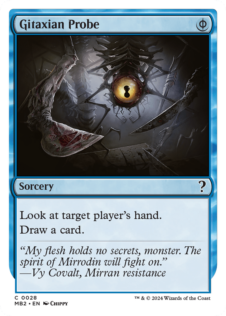 Gitaxian Probe (MB2-028) [Mystery Booster 2]