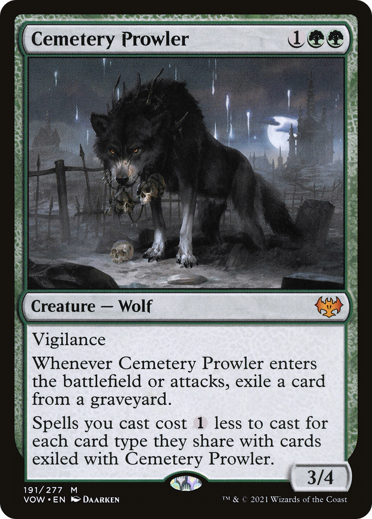 Cemetery Prowler (VOW-191) [Innistrad: Crimson Vow]