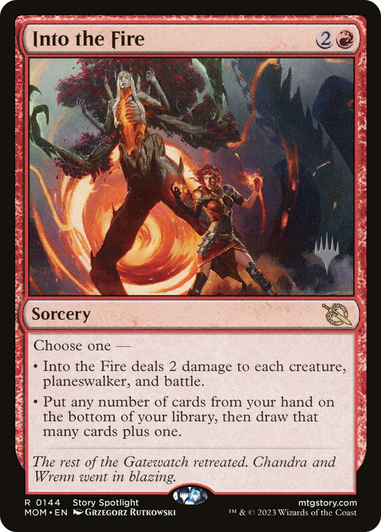 Into the Fire (PPMOM-144P) [March of the Machine Promos]