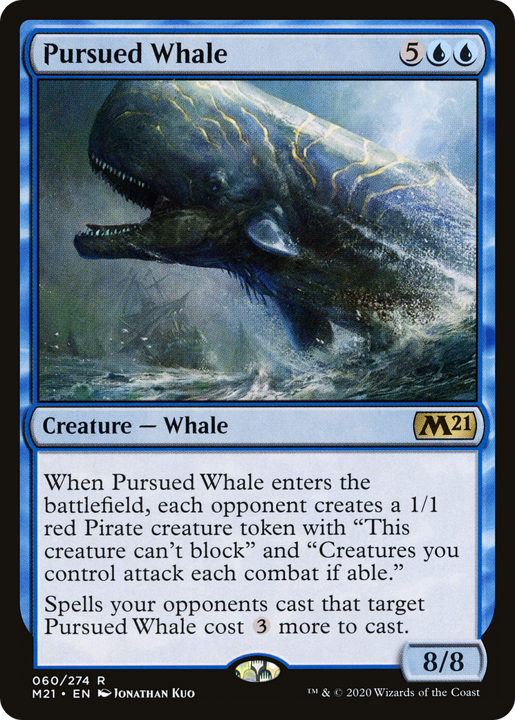 Pursued Whale (M21-060) [Core Set 2021]