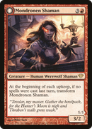 Mondronen Shaman // Tovolar's Magehunter (DKA-098) [Dark Ascension]: (Double Faced Transform) Foil