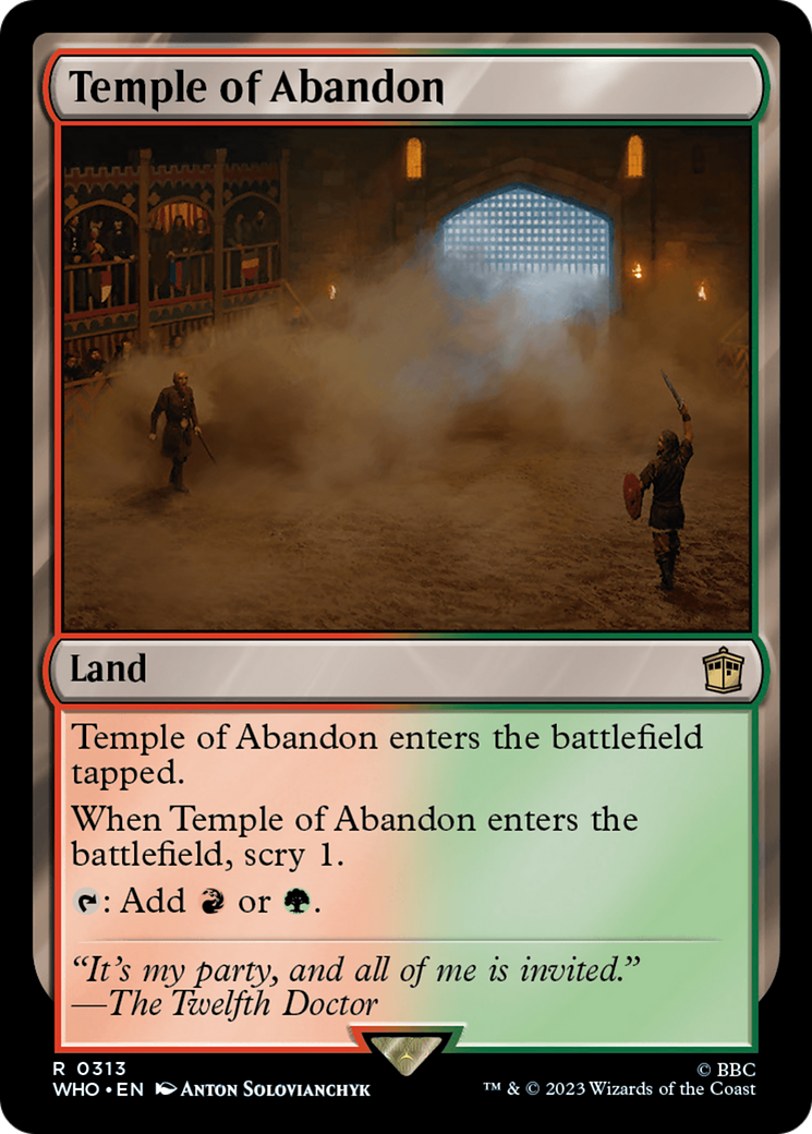 Temple of Abandon (WHO-313) [Doctor Who]
