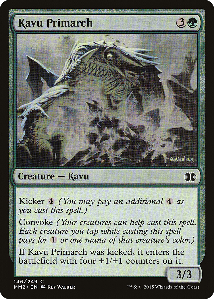 Kavu Primarch (MM2-146) [Modern Masters 2015]
