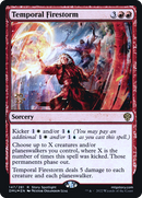 Temporal Firestorm (PRE-147S) [Dominaria United Promos] Foil